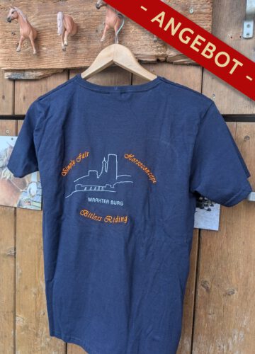 Besticktes T-Shirt Simply Fair Reitschule Markter Burg